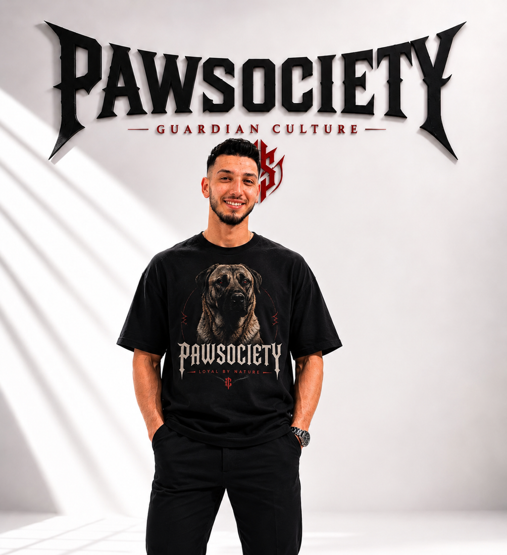 PAWSOCIETY Oversized Tee – Loyal By Nature