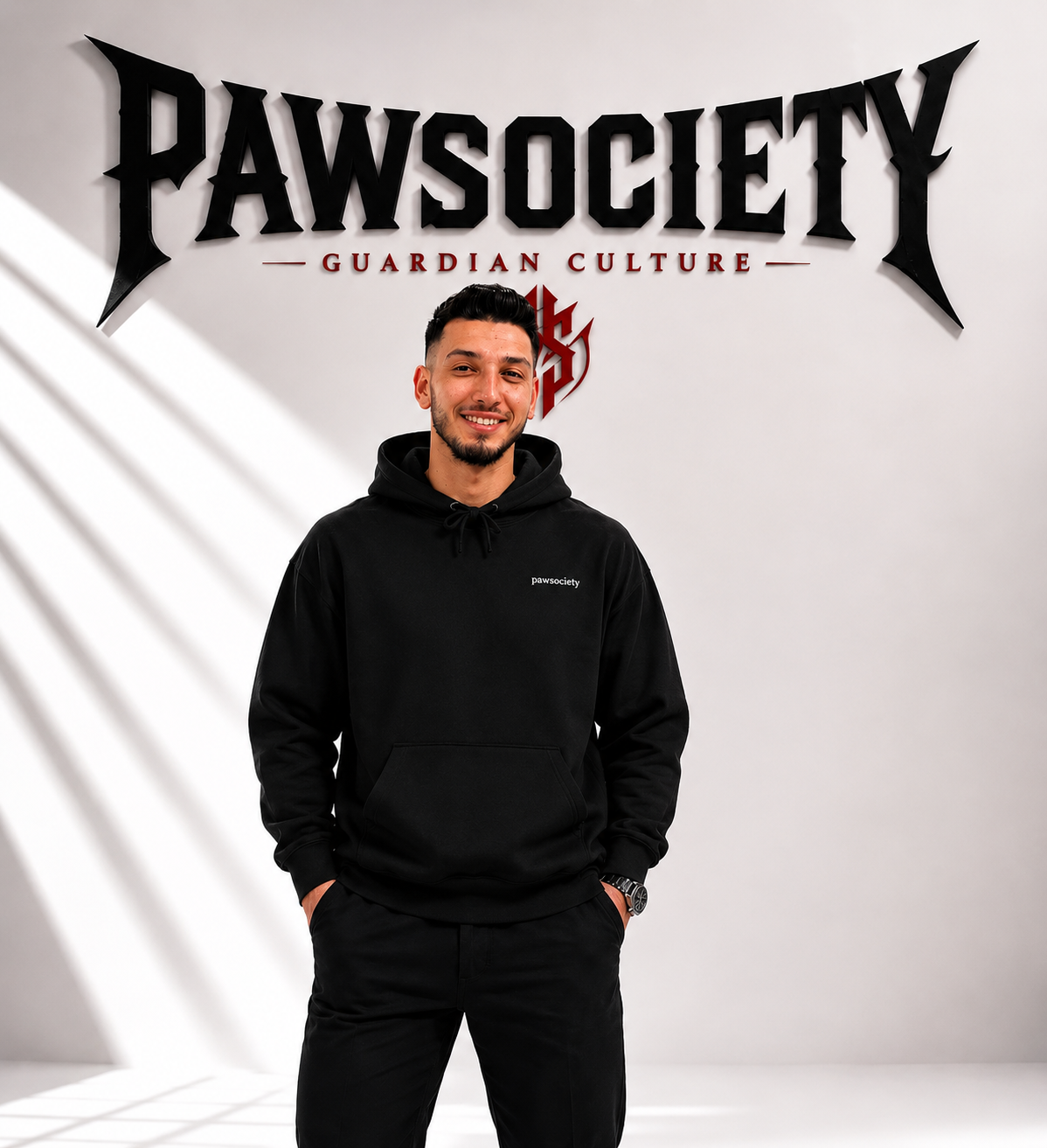 PAWSOCIETY™ Hellhound Oversized Hoodie