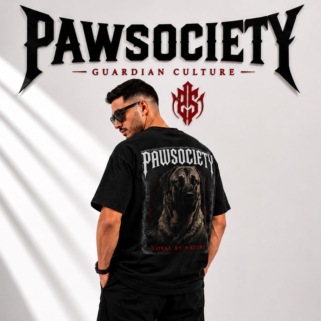 PAWSOCIETY Oversized Tee – Loyal By Nature