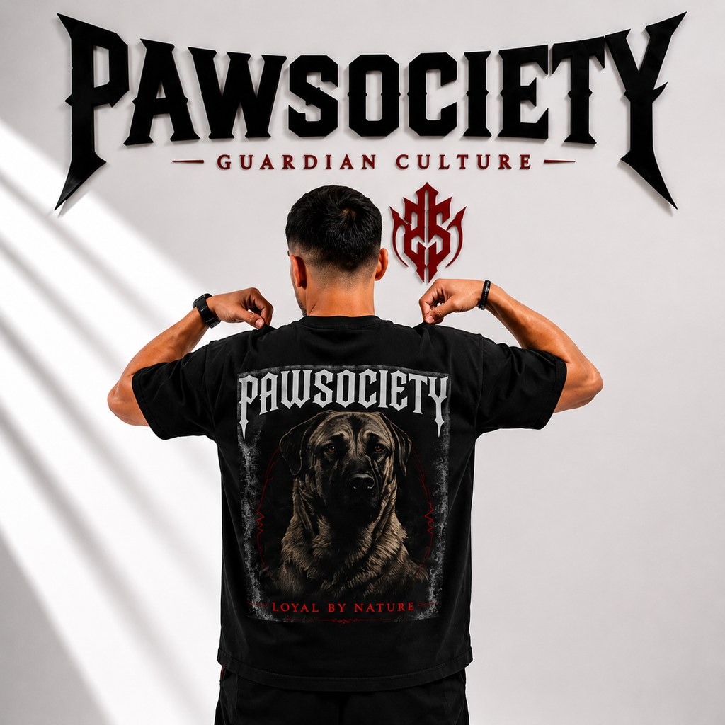 PAWSOCIETY Oversized Tee – Loyal By Nature