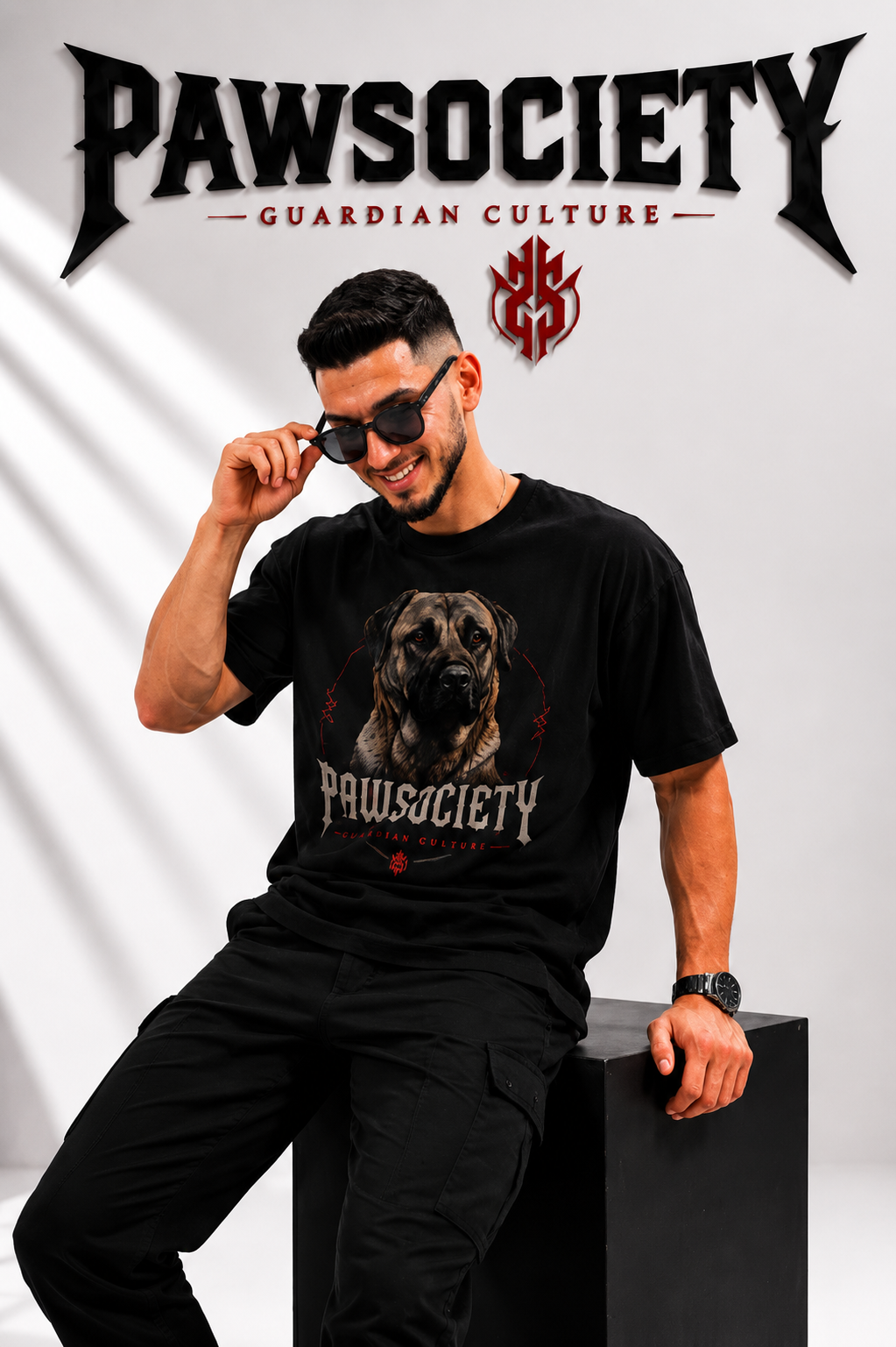 PAWSOCIETY Oversized Tee – Loyal By Nature
