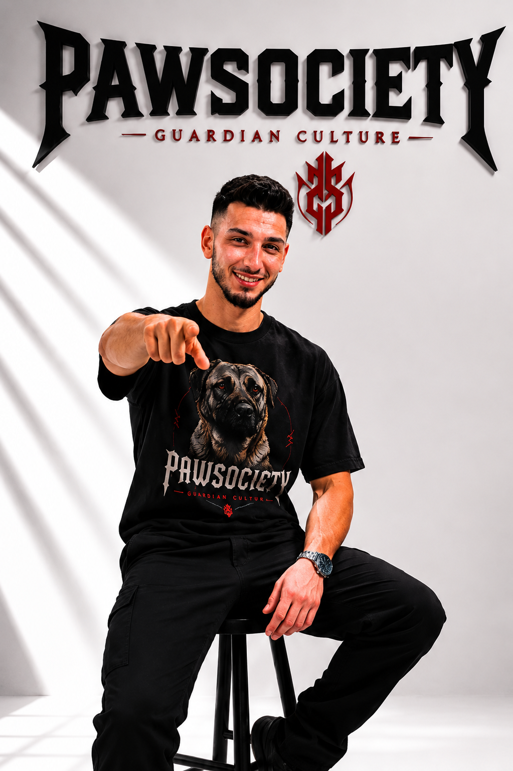 PAWSOCIETY Oversized Tee – Loyal By Nature