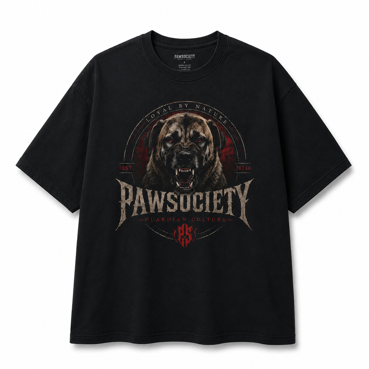 PAWSOCIETY Guardian Oversized Tee