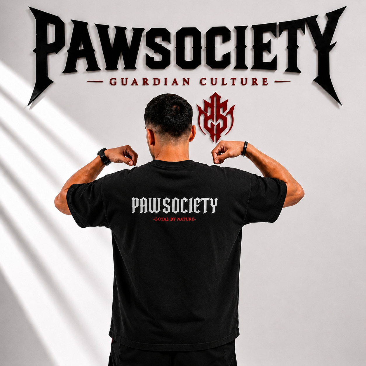 PAWSOCIETY Guardian Oversized Heavyweight T-Shirt