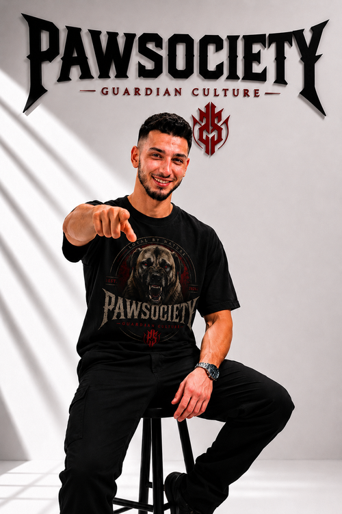 PAWSOCIETY Guardian Oversized Heavyweight T-Shirt